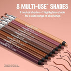 Revlon ColorStay Multi-Liner, Creamy Formula, Multiuse For Lips, Eyes & Face, Precision Brush for Easy Blending, 008 Catalyst