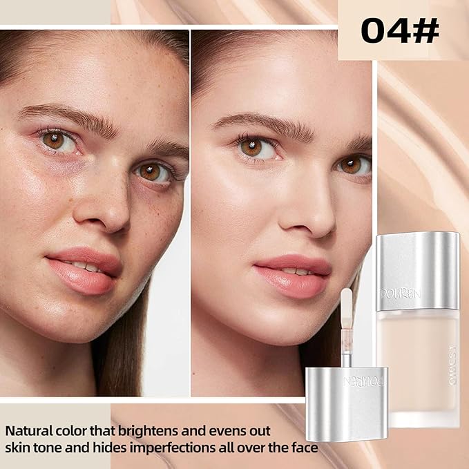 AKARY Moisturizing Precision Concealer, Lightweight & Breathable Cover-up Cream Moist Concealer, Cover Dark Circles Multi-Use Camouflage Cream, Creamy Texture Full Coverage Conceals(03#Greener)