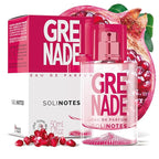 SOLINOTES Pomegranate Perfume for Women - Eau De Parfum | Delicate Floral and Soothing Scent - Made in France - Vegan - 1.7 fl.oz