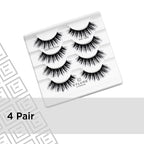 Eylure Dramatic Definition No. 126 Eyelashes Multipack, 4 Pairs