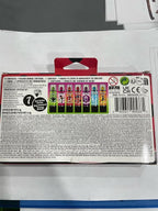 Miraculous Ladybug Cosmetic Lipstick Set - 7 Fruit Scented Color-Changing Lipsticks for Kids - Transforming Lipsticks Turn Pink - Magic Lipsticks Gift Set - Safe & Fun Makeup Kit