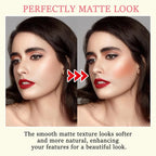 3 Colors Blush Stick,Multi-Use Cream Blush,Waterproofing Highly Pigmented Makeup Stick,Moisturizing Makeup Cream Set with Blender Sponge