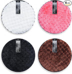 4pcs makeup remover, reusable super