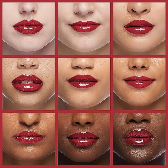 FLOWER BEAUTY Bitten Lip Stain | Vivid Long Lasting Water-based Lips Tint | High Color Moisture Marker | Make Up | (Tempt) (Pack of 2)