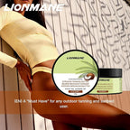 Tanning Lotion, Accelerator Tanning Cream Self Tanner Gel for Outdoor & Indoor Skin Tanning SunBeds, Intensive Powerful Tan-boosting Butter, Achieve Brown Natural Tan Skin,200g (Coconut)