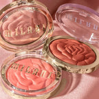Milani Rose Blush, Powder Blush for Cheeks, Cruelty Free Makeup - Shape, Contour & Highlight Face for a Natural Matte Finish -Romantic Rose
