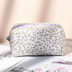 Soidram quilted makeup bag floral