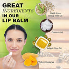 Natural Lip Balm Bulk, Unlabeled Filled, Children.