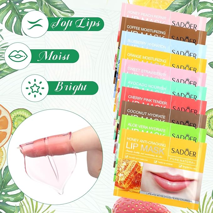 60 pcs moisturizing lip mask