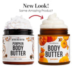 Pumpkin Body Butter with Organic Shea Butter | Pumpkin Spice Lotion for Women | Non Greasy Body Cream | Fall Body Care Favorite with Pumpkin Spice Scent