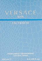 Versace Man Eau Fraiche by Versace for Men 3.4 oz Perfumed Deodorant Spray