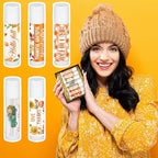 50 Pack Hello Fall Thanksgiving Party Gifts Favors Bulk Lip Balms Gifts Small Thank You Appreciation Gifts Thanksgiving Christmas Stuffers for Women Men Staff Coworkers