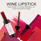 Wine Lip Tint 6 Colors, Waterproof Long Lasting Long
