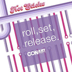 Conair Silicone Hot Rollers for Long, Medium, and All Hair - Hair Curler - No Hair Roller Clips Needed