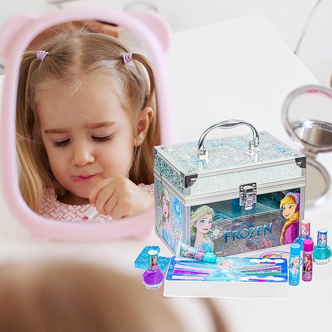 Disney Frozen Train Case Girls Beauty
