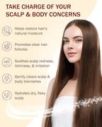 3% BHA Folliculitis Shampoo - Clarifying Shampoo with Salicylic Acid, Tea Tree Oil & Chamomile Extracts - Ideal for Flaky, Irritated & Dry Itchy Scalp, 8 fl. oz