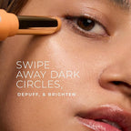 RoC Multi Correxion Revive + Glow Eye Balm with Vitamin C (0.14 oz) + Retinol Eye Cream Packette