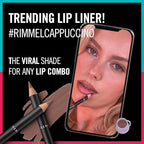 Rimmel Lasting Finish 8HR Soft Lip Liner Pencil - Vibrant, Blendable Formula to Lock Lipstick in Place for 8 Hours - 505 Red Dynamite, .04oz