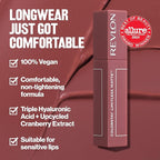 Revlon ColorStay Limitless Matte Liquid Lipstick, Vegan Formula, No-Budge, Longwear Lip Color, Long Lasting, Lightweight/Comfortable, Waterproof, 010 Top Talent, 0.17 fl oz