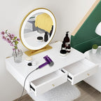 Hair Dryer with Diffuser, CONFU Ionic Blow Dryer 1600W, Portable Lightweight Fast Drying Negative Ion Hairdryer, 3 Heat Settings with Diffuser and Concentrator Nozzle for Home & Travel