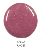 Palladio Lip Gloss, Champagne, Non-Sticky, Contains Vitamin E and Aloe, Offers Intense Color and Moisturization, Minimizes Lip Wrinkles, Softens Lips with Beautiful Shiny Finish, Facet Diamond