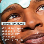 Pacifica Reusable Mask – Under Eye Mask Silicone Face Mask for Fine Lines & Dark Circles, Pair with Serum, Storage Tin Included, Vegan & Cruelty-Free, 2 Pieces