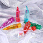 6PCS Aloe Vera Lip Gloss, Long Lasting Nutritious Lip Balm Moisturizing Aloe Vera Lip Oil for Lip Treatment and Dry Lips, Color Changing Lipstick Tinted Lip Balm Set (B)