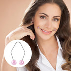 4pcs Pink White Natural Dimple Maker Beautiful Smile Facial Muscle Dimple for Cheeks