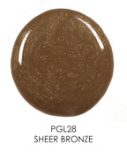 Palladio Lip Gloss, Non-Sticky Lip Gloss, Contains Vitamin E and Aloe, Offers Intense Color and Moisturization, Minimizes Lip Wrinkles, Softens Lips with Beautiful Shiny Finish, Sheer Bronze