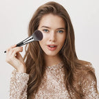 DUcare Powder Brush for Loose Powder - Fluffy Makeup Brushes with Soft Synthetic Bristles for Setting Powder/Blush/Highlighter, Large Face Makeup Brush for Flawless Application