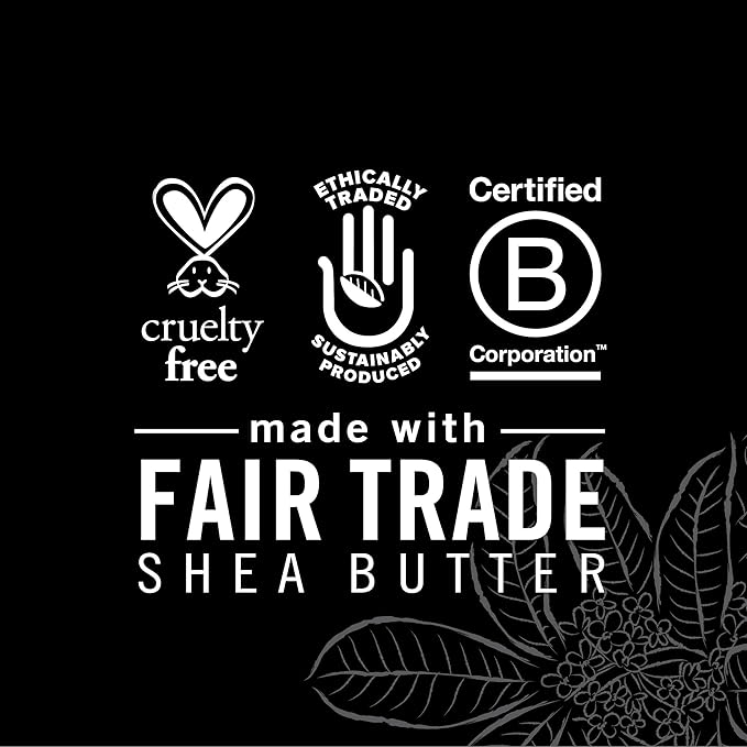 SheaMoisture African black soap bamboo charcoal body scrub exfoliate, 6 Ounce