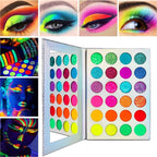 DE'LANCI Neon Eyeshadow Palette Glow in the Dark,