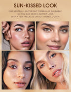 AKARY Freckle Pen Professional Lifelike Face Concealer Point Out Natural Waterproof Longlasting Soft Artificial Freckles Fine Makeup Freckle Pen Life Face Decoration (#03 Chestnut)