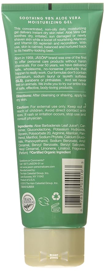 JASON Aloe Vera Moisturizing Gel,