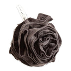 Urbana Spa Prive Men's Bamboo Charcoal Collection, Shower Pouf, Brown (6338)