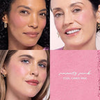 Wander Beauty Hydrating Powder Blush - Lightweight, Pink Blush Makeup with a Blurring, Satin Finish - Buildable Formula with Hyaluronic Acid, Squalane & Aloe Leaf Extract - Priority Pink - 0.18 oz