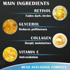 Firming Eye Cream,Hydrating Eye Serum for Dark Circles,Puffiness & Bags,Eye Tightener Firms Eye Area,Moisturizing Under Eye Cream Reduce Smooth Fine Lines