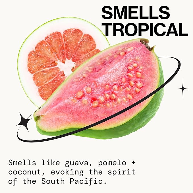 Pacifica Hawaiian Ruby Guava Hair Perfume & Body Fragrance Spray Mist - Body Mist Fragrance w/ Grapefruit, Patchouli, Sugar Notes & Geranium Clean Beauty Alcohol-Free, Vegan & Cruelty-Free, 6 oz