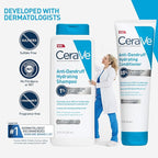 CeraVe Hydrating Anti Dandruff Conditioner, 0.5% Pyrithione Zinc Dandruff Treatment With Ceramides, Hyaluronic Acid & Niacinamide, Helps Eliminate Flakes & Reduce Itchy Scalp, Sulfate Free Conditioner
