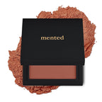 Mented Cosmetics Made in Italy, Cruelty Free Makeup, Vegan, Paraben Free, Shimmer Cheek Blush Palette for Face, Powder Face Blush for Women with Vitamin E, 0.2oz/7g, Clay too Much
