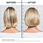 Garnier Fructis Hair Filler Fullness Repair Shampoo, Volumizing Shampoo with Polypeptides and Hair Repair Complex for Thin, Weak Split Ends, 10.1 Fl Oz