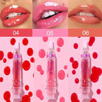 3 Colors Lifter Gloss, Spicy Lip Plumping Booster Lip Glossy Lipstick, Hydrating, Volumizes, High-Shine, Fuller Mirror Lip Glaze, Plump &Pout Lip Plumper for Women Girls, Set #04,05,06