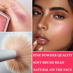 Face Glitter Blush Shimmer Waterproof Highlighter Blusher Powder,Facial Contour Corrector Long Lasting Glitter Illuminator Highlighter Palette Shimmer Highlight Makeup Palette(05#)