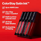 Revlon ColorStay Satin Ink Liquid Lipstick, Longwear Rich Lip Colors, Formulated with Black Currant Seed Oil, 024 Perfect Storm, 0.17 fl oz