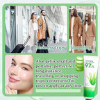 8PCS Aloe Vera Gel for Face & Skin,Organic Aloe Vera Gel,Hydrating After Sun Cream for Travel Size,Moisturizing Lotion for Skincare,After Sun Lotion for All Skin Type(G)