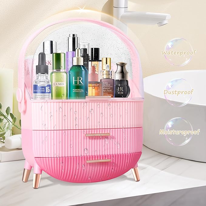 Teen girls gift makeup organizer,skincare