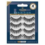 Eylure Dramatic Definition No. 126 Eyelashes Multipack, 4 Pairs