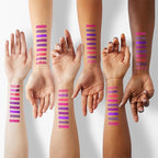 Highly Pigmented Eyeshadow Palette, 9 Color Bright Eye Makeup Palette Colorful Matte Eye Shadow Palettes Long Lasting Waterproof Cruelty-free, Rainbow (Pink)