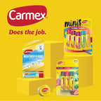 Carmex Classic Medicated Lip Balm Pack, Lip Moisturizer for Chapped Lips, 9-Count Variety Pack Bag (3 Tubes, 3 Sticks, 3 Jars)