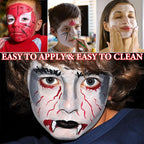 3 Pcs Halloween Face Paint Special Effects Makeup
